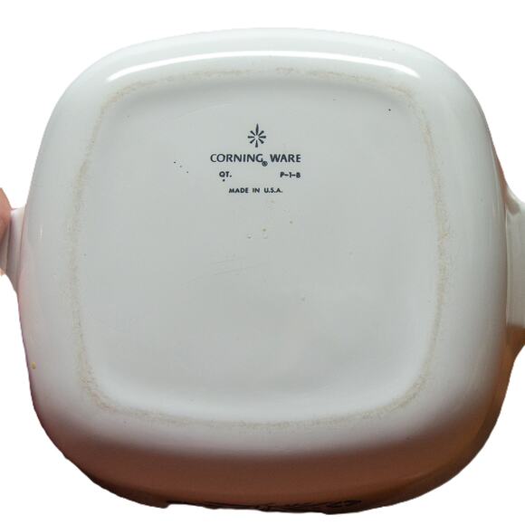 Set of 3 Vintage CORNING WARE Blue Cornflower Casserole Petite 1 QT & 2 1/2 QT - Picture 8 of 11